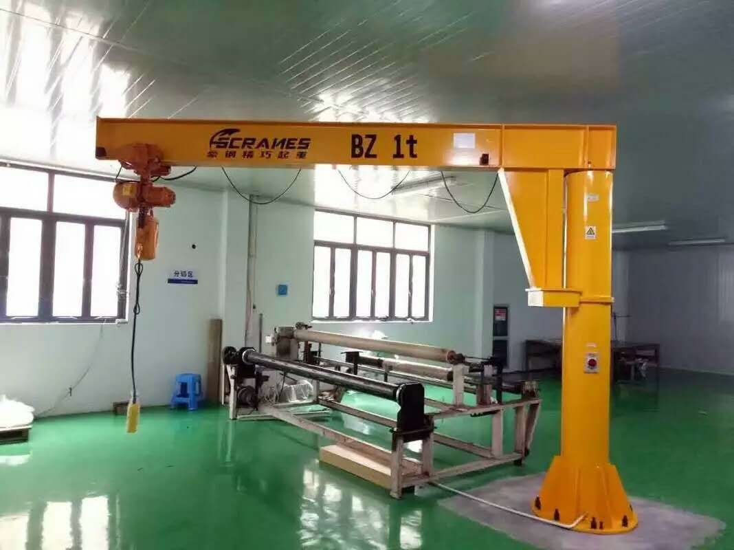 豪鋼懸臂吊成功走進石油裝備制造有限公司