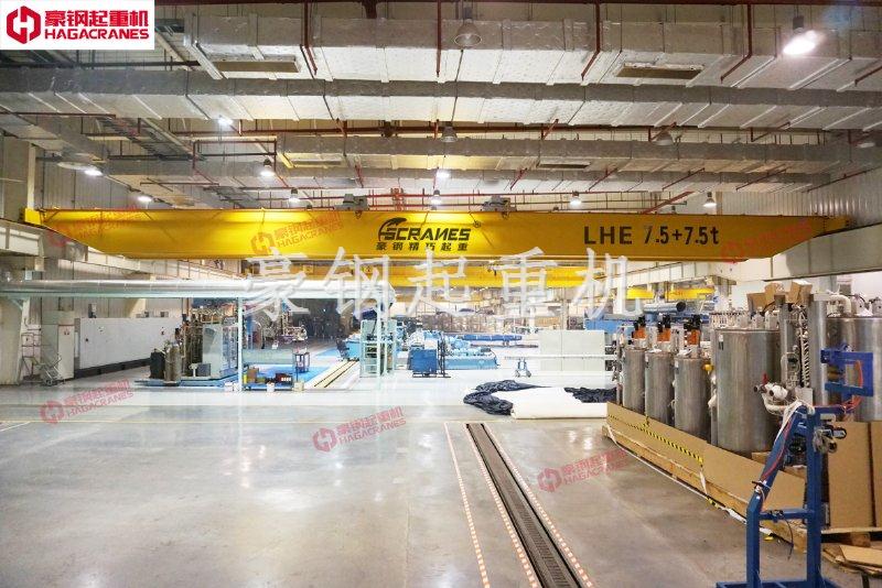 通快（中國）定購雙梁起重機(jī)和墻壁式懸臂吊