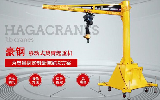 移動(dòng)式旋臂起重機(jī)圖片