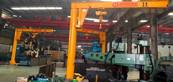 東毓(寧波)向豪鋼定購3臺1噸重懸臂吊