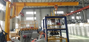 大族激光訂購豪鋼1t旋轉(zhuǎn)懸臂吊安裝完成 大族激光訂購豪鋼1t旋轉(zhuǎn)懸臂吊安裝完成