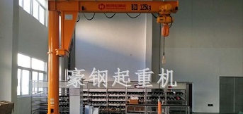 霍夫曼工具定制豪鋼125kg移動懸臂起重機